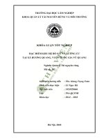 Đặc điểm khu hệ bò sát lưỡng cư tại xã hương quang vườn quốc gia vũ quang 