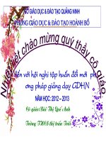 Bai giang Huong nghiep chu de 5 lop 9