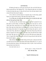 Cơ sở khoa học cho diễn giải môi trường trên các tuyến du lịch sinh thái tại vườn quốc gia xuân thủy 