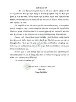 Nghiên cứu đánh giá hiện trạng và đề xuất giải pháp nâng cao hiệu quả quản lý chất thải rắn y tế tại bệnh viện đa khoa huyện xín mần tỉnh hà giang 