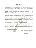 Đánh giá đặc điểm thủy văn của một số trạng thái rừng tại núi luốt xuân mai hà nội 