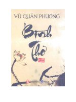 Vu Quan Phuong Binh tho
