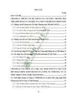 Tìm hiểu tác động của việc gia nhập WTO của việt nam đến hoạt động kinh doanh của công ty TNHH đầu tư và phát triển công nghệ thái dương 