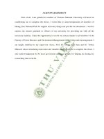 Conservation of pinaceae in hoang lien national park lao cai province 