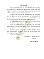 Đánh giá hiện trạng môi trường nông thôn tại xã bột xuyên huyện mỹ đức thành phố hà nội 