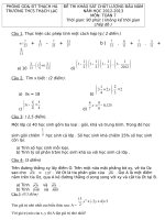 De KSCL dau nam 20122013Toan 7