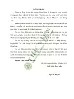 Nghiên cứu khả năng xử lý nước thải sinh hoạt bằng bèo lục bình eichhornia crassipes tại xã nhật quang huyện phù cừ tỉnh hưng yên 