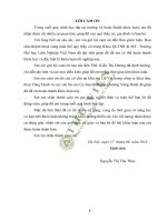 Nghiên cứu khả năng tích trữ carbon của rừng trồng tại mỏ lộ vỉa thuộc công ty than vàng danh thành phố uông bí tỉnh quảng ninh 