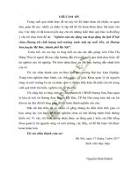 Nghiên cứu tác động của hoạt động du lịch lễ hội chùa hương tới chất lượng môi trường nước mặt tại suối yến xã hương sơn huyện mỹ đức thành phố hà nội 