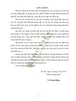 Đánh giá thực trạng và đề xuất giải pháp nâng cao hiệu quả công tác quản lí rác thải sinh hoạt tại xã mai đình huyện sóc sơn hà nội 