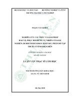 Nghiên cứu cấu trúc và giải pháp bảo vệ phục hồi rừng tự nhiên có loài nghiến burretiodendron hsienmu phân bố tập trung ở tỉnh điện biên 