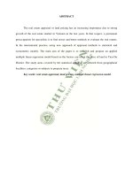 Applying multiple linear regression for predicting land price in tien du district bac ninh province viet nam 