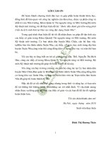 Bước đầu đánh giá tiềm năng phát triển du lịch sinh thái tại khu vực rừng đặc dụng xuân nha 