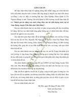 Đánh giá tác động của nuôi trồng thủy sản tới chất lượng nước tại xã nam hưng huyện tiền hải tỉnh thái bình 