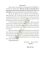 Đánh giá tác động của cộng đồng đến đa dạng sinh học tại khu bảo tồn thiên nhiên pù luông huyện bá thước tỉnh thanh hóa 