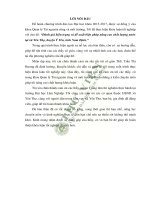 Đánh giá hiện trạng và đề xuất biện pháp nâng cao chất lượng nước tại xã yên thọ huyện ý yên tỉnh nam định 