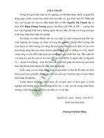 Hiện trạng quản lý hóa chất bảo vệ thực vật tại xã nguyễn úy kim bảng hà nam 