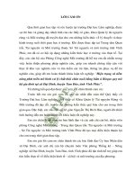 Hiện trạng và tiềm năng phát triển mô hình xử lý chất thải chăn nuôi bằng hầm ủ biogas quy mô hộ gia đình tại xã đại đình huyện tam đảo tỉnh vĩnh phúc 