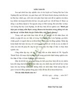 Đánh giá hiệu quả sử dụng nấm bạch cương beauveria bassiana trong phòng trừ sâu hại lúa tại xã kim bình huyện chiêm hóa tỉnh tuyên quang 