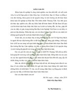 Nghiên cứu đề xuất giải pháp đồng quản lý tại khu bảo tồn thiên nhiên thượng tiến kim bôi hòa bình 