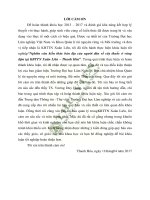 Nghiên cứu kiến thức bản địa của người dân về cây thuốc ở vùng đệm tại khu bảo tồn thiên nhiên xuân liên thanh hóa 