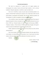 Biodiversity and ecological association of tree species in special use forest huong son my duc ha noi 