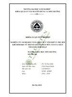 Đánh giá sơ bộ khả năng phân hủy yếm khí và thu hồi khí sinh học từ một số thành phần hữu cơ trong chất thải rắn sinh hoạt 