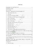 Xây dựng và thử nghiệm chương trình giáo dục môi trường cho trẻ mẫu giáo ở lứa tuổi 4 5 tại trường mầm non văn mỹ xã hoàng văn thụ huyện chương mỹ thành phố hà nội 