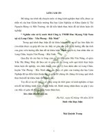 Nghiên cứu xử lý nước thải công ty TNHH dae myung việt nam tại xã long châu yên phong bắc ninh 