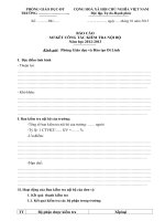 MAU BAO CAO CONG TAC KTNB TRUONG HOC