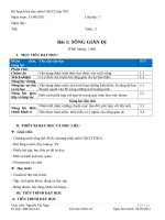 Kế hoạch bài dạy GDCD khối 7_KHBD GDCD bài 1 k7