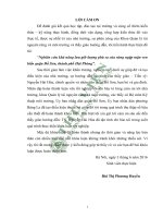 Nghiên cứu khả năng lưu giữ lượng phù sa của rừng ngập mặn ven biển quận đồ sơn thành phố hải phòng 