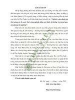 Nghiên cứu đánh giá khả năng xử lý nước thải công nghiệp bằng mô hình hệ thống aerotank quy mô phòng thí nghiệm 