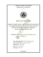 Nghiên cứu hiện trạng và đề xuất một số giải pháp xử lý ô nhiễm môi trường từ các hoạt động đúc kim loại tại làng nghề đúc đại bái xã đại bái huyện gia bình tỉnh bắc ninh 