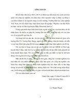 Nghiên cứu đặc điểm hệ thực vật tại xã tân lập huyện mộc châu tỉnh sơn la 