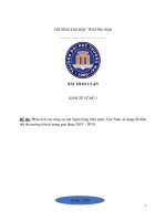 Phân tích các công cụ mà Ngân hàng Nhà nước Việt Nam sử dụng để điều tiết thị trường tiền tệ trong giai đoạn 2015 – 2019.