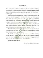 Nghiên cứu sử dụng bèo lục bình xử lý nước thải sản xuất bún tại xã liên bạt huyện ứng hòa thành phố hà nội 