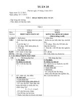 GIAO AN LOP GHEP 4 5 TUAN 25