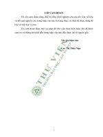 Xác định phân bố loài gà so trung bộ và tình trạng săn bắn tại khu bảo tồn thiên nhiên đakrông bằng phương pháp âm sinh học 