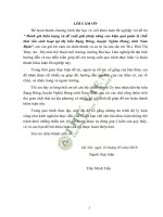 Đánh giá hiện trạng và đề xuất giải pháp nâng cao hiệu quả quản lý chất thải rắn sinh hoạt tại thị trấn rạng đông huyện nghĩa hưng tỉnh nam định 