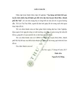 Áp dụng mô hình hồi quy tuyến tính nhiều lớp để định giá đất trên địa bàn huyện hoài đức thành phố hà nội 