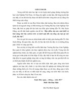 Đặc điểm cấu trúc sinh khối và khả năng tích lũy carbon trên và dưới mặt đất của tầng cây bụi tại núi luốt hà nội 