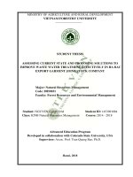 Assessing current state and proposing solutions to improve waste water treatment effectively in ha bac export garment joint stock company 