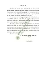 Nghiên cứu thành phần và đề xuất giải pháp quản lý sâu hại cây keo tai tượng acacia mangium tại xã tân an huyện chiêm hóa tỉnh tuyên quang 