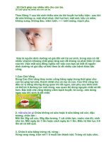 20 cach giup me nhieu sua