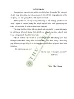 Đề xuất một số giải pháp nhằm nâng cao hiệu quả quản lý hệ sinh thái rừng ngập mặn tại thị xã quảng yên tỉnh quảng ninh 