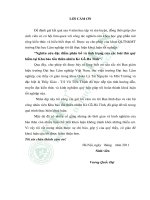 Nghiên cứu đặc điểm phân bố và tình trạng của các loài thú quý hiếm tại khu bảo tồn thiên nhiên kẻ gỗ hà tĩnh 