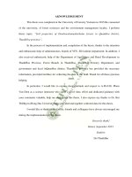 Soil properties of dendrocalamus barbatus forests in quan hoa district thanh hoa province 