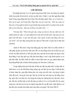 Tiểu luận kế toán viên tình huống tài trợ giáo dục