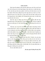 Nghiên cứu giải pháp nâng cao thu nhập của người dân thông qua hoạt động du lịch sinh thái tại vườn quốc gia ba vì 